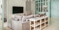 Фото гостиной в классическом стиле 25 м