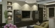 Фото гостиной в классическом стиле 22 м