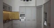Фото гостиной в классическом стиле 18 м