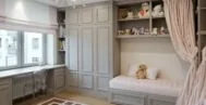 Детская комната в классическом стиле 16 м
