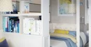 Детская комната в классическом стиле 14 м