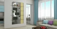 Фото гостиной в классическом стиле 22 м