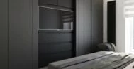 Спальная комната в современном стиле 10 м