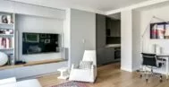Фото гостиной в классическом стиле 20 м