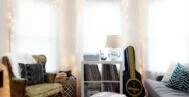 Фото гостиной в современном стиле 12 м