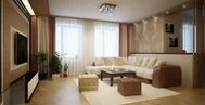 Фото гостиной в классическом стиле 20 м