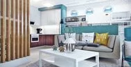 Фото гостиной в классическом стиле 16 м