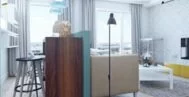 Фото гостиной в классическом стиле 16 м