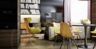 Фото гостиной в классическом стиле 22 м
