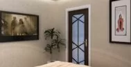 Спальная комната в современном стиле 10 м