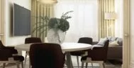 Фото гостиной в современном стиле 18 м