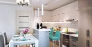 Фото гостиной в классическом стиле 20 м