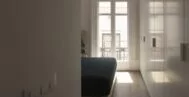 Спальная комната в современном стиле 8 м