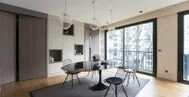 Фото гостиной в классическом стиле 18 м