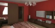 Спальная в современном стиле 12 м 