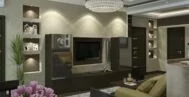 Фото гостиной в классическом стиле 16 м