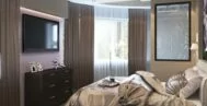 Спальная комната в современном стиле 12 м
