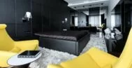 Спальная комната в современном стиле 20 м
