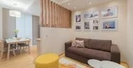 Фото гостиной в классическом стиле 20 м