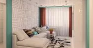 Фото гостиной в современном стиле 14 м