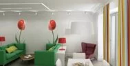 Фото гостиной в современном стиле 16 м