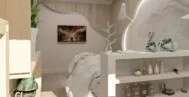 Спальная в скандинавском стиле 12 м 