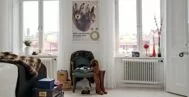 Спальная в скандинавском стиле 12 м 