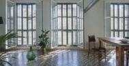 Фото гостиной в скандинавском стиле 20 м
