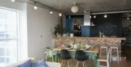 Фото гостиной в скандинавском стиле 25 м