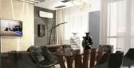 Фото гостиной в скандинавском стиле 22 м