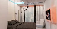 Спальная комната в скандинавском стиле 10 м