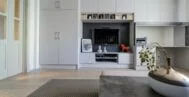 Фото гостиной в современном стиле 16 м