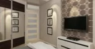 Спальная комната в современном стиле 10 м
