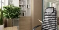 Спальная комната в современном стиле 8 м