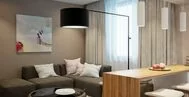 Фото гостиной в современном стиле 18 м