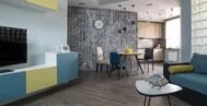 Фото гостиной в современном стиле 25 м