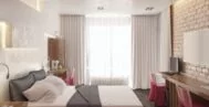 Спальная в современном стиле 12 м 
