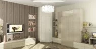 Спальная в современном стиле 14 м 