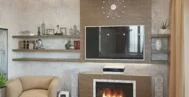 Фото гостиной в классическом стиле 22 м