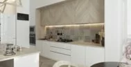 Фото кухни в современном стиле 14 м