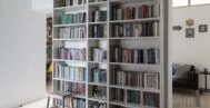 Фото гостиной-кухни в современном стиле 20 м