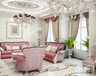 Элитный ремонт гостиной