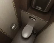 Ремонт туалета в доме корабль