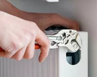 Установка радиатора