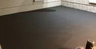 Выравнивание пола стяжкоукладывающей машиной